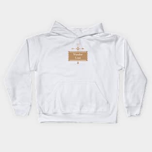 Wanderlust Kids Hoodie